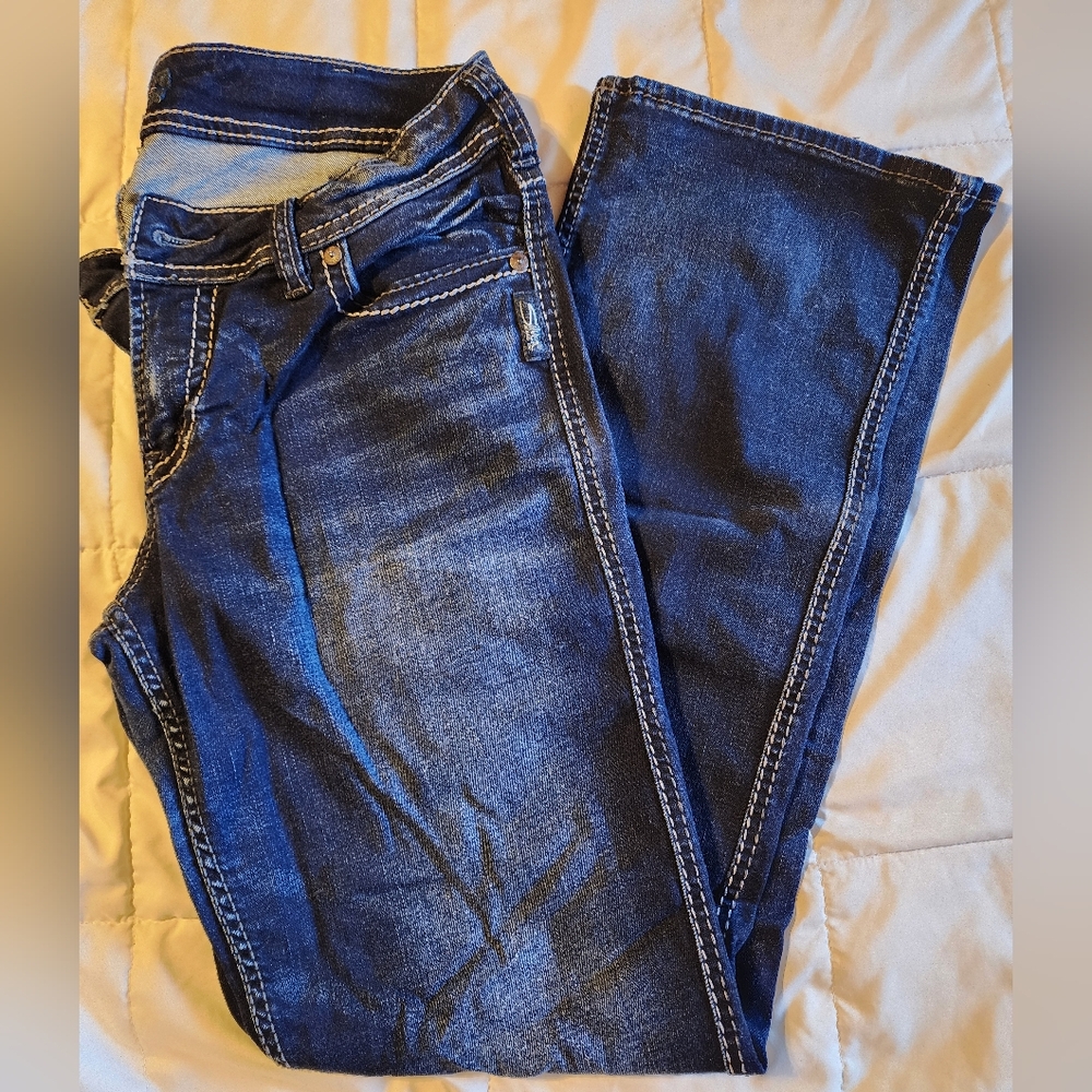 Silver Jeans Women's Boot Cut - Dark Blue